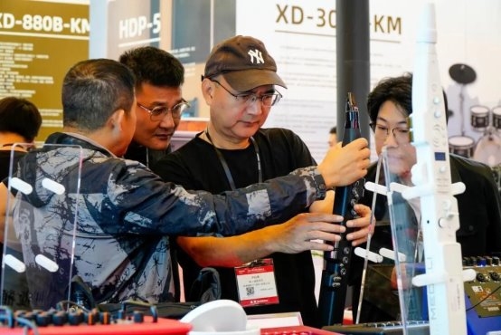 美得理惊艳亮相2024上海国际乐器展览会