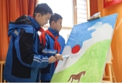 爱在阳光下，“童”绘成长卷|阳光首个美育教室项目落户乌兰察布