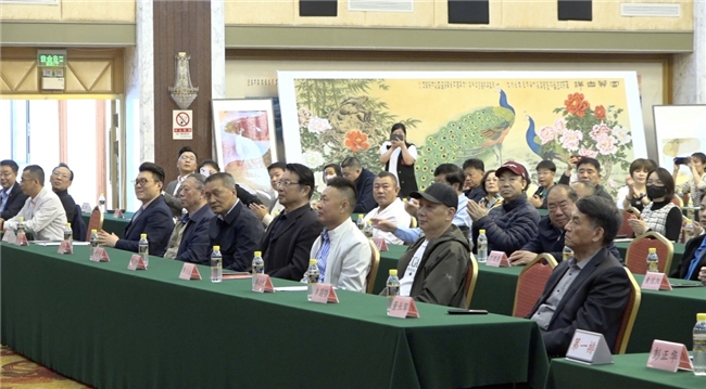 盛世祥和——韩必恒中国工笔画成就展在京开幕