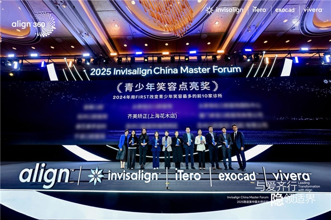 2025隐适美大师论坛|齐美矫正再获多项殊荣!