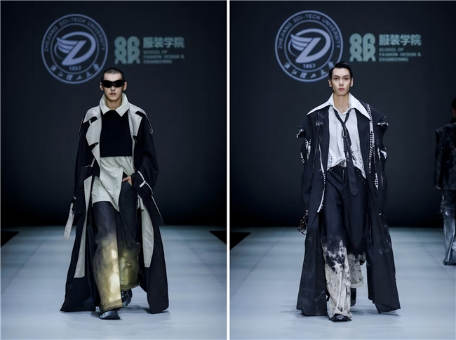 浙江理工大学服装学院携“共生未来”主题作品亮相2025中国国际大学生时装周